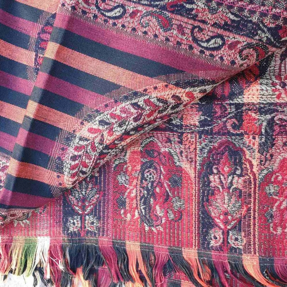 Paisley Made In India Pattern Design Scarf Fashion Shawl Women Wrap Accessory